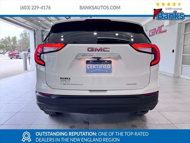 used 2022 GMC Terrain car, priced at $25,987