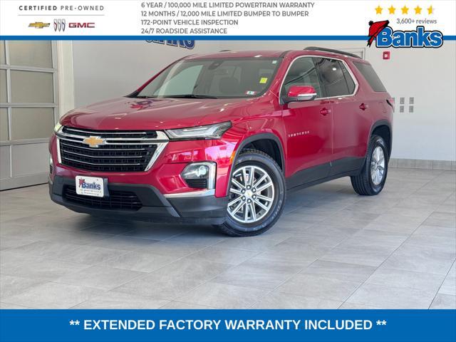 used 2022 Chevrolet Traverse car, priced at $28,487