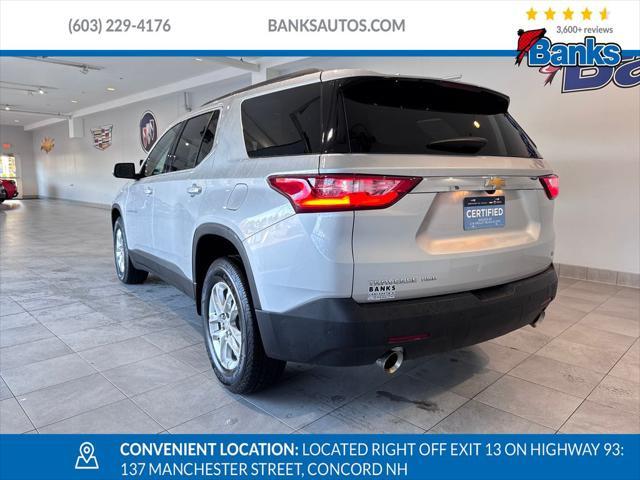 used 2021 Chevrolet Traverse car, priced at $30,487