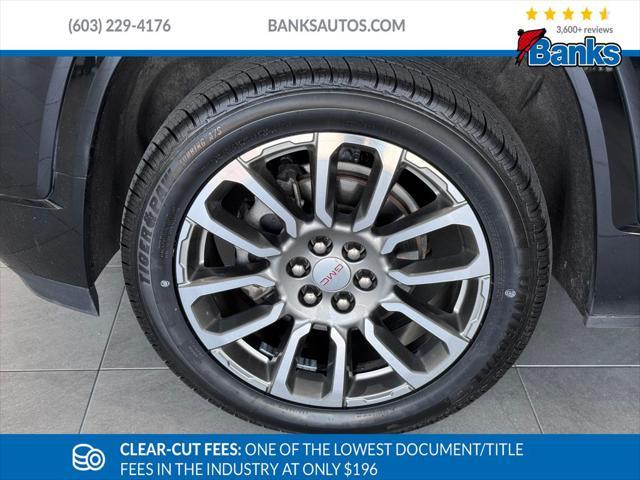 used 2022 GMC Acadia car, priced at $30,487