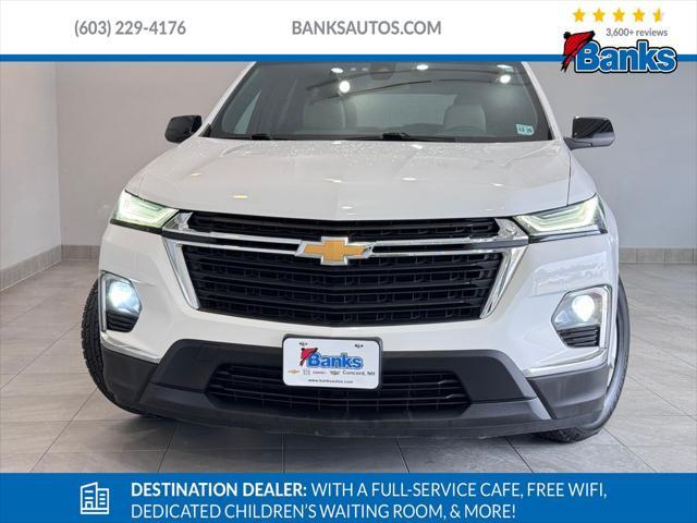 used 2022 Chevrolet Traverse car, priced at $28,487