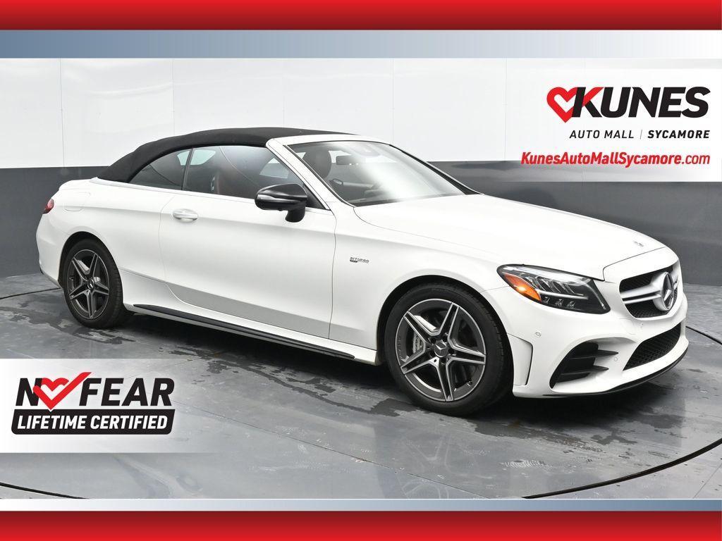 used 2022 Mercedes-Benz AMG C 43 car, priced at $48,778