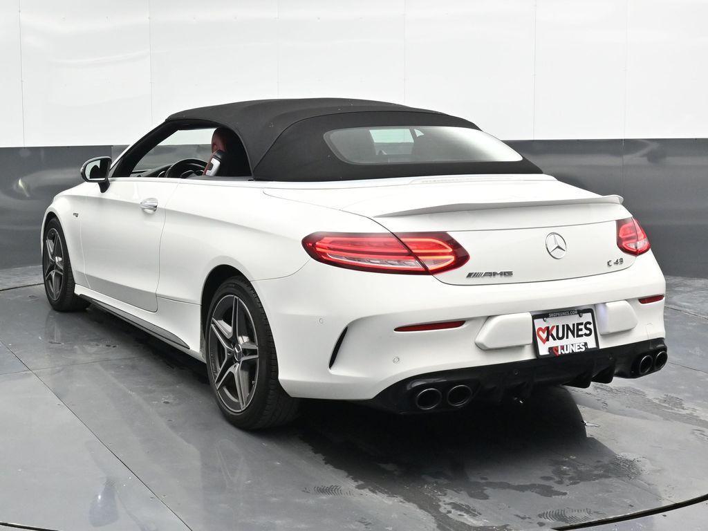 used 2022 Mercedes-Benz AMG C 43 car, priced at $48,778