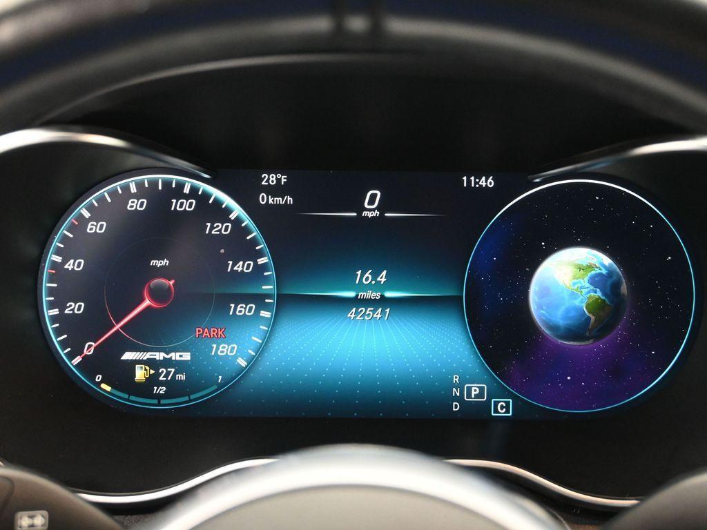 used 2022 Mercedes-Benz AMG C 43 car, priced at $48,778
