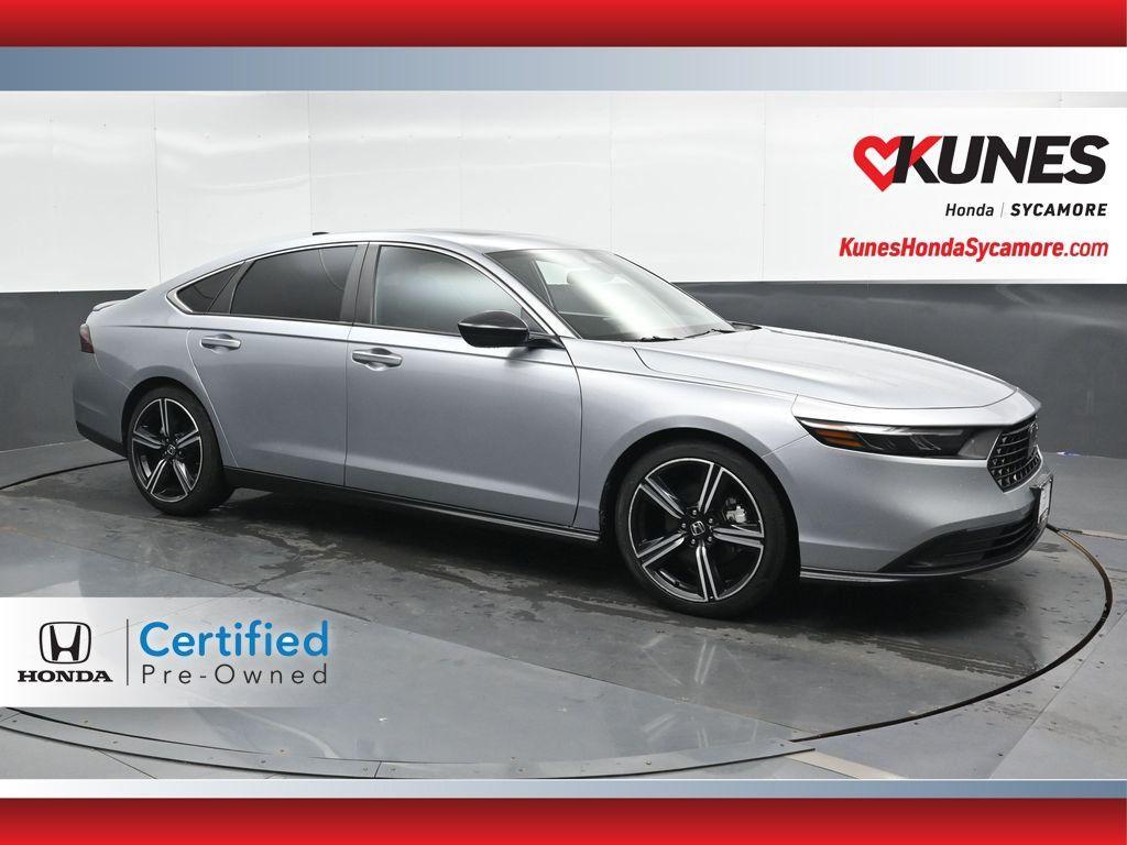 used 2023 Honda Accord Hybrid car, priced at $27,987