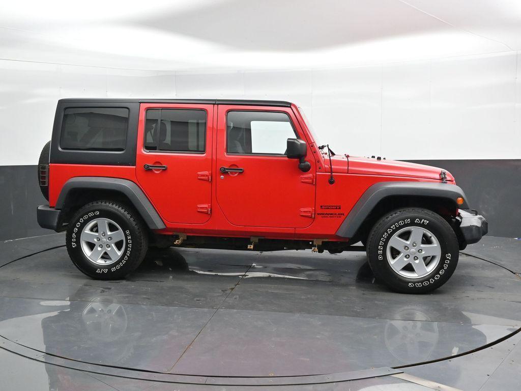used 2015 Jeep Wrangler Unlimited car, priced at $10,791