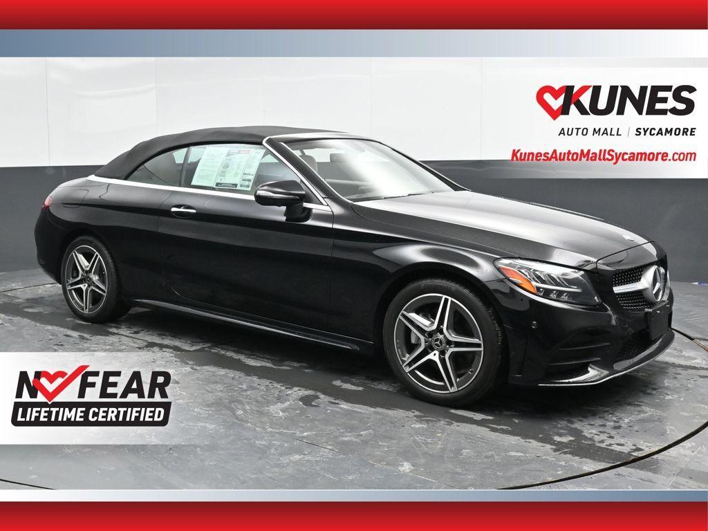 used 2021 Mercedes-Benz C-Class car, priced at $34,000