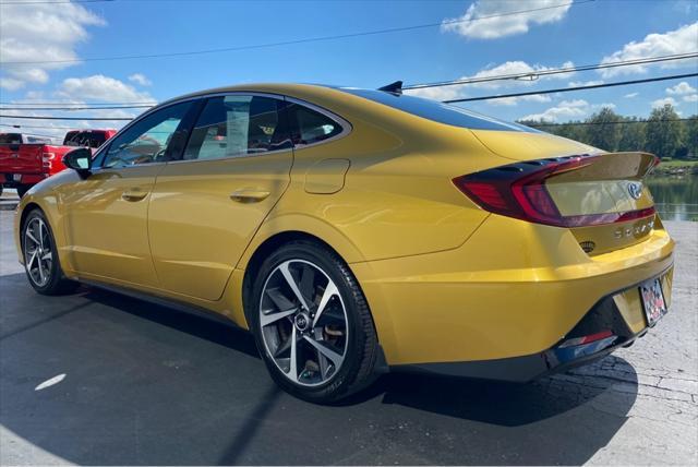 used 2021 Hyundai Sonata car, priced at $24,995