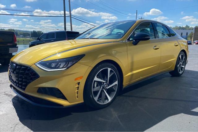 used 2021 Hyundai Sonata car, priced at $24,995