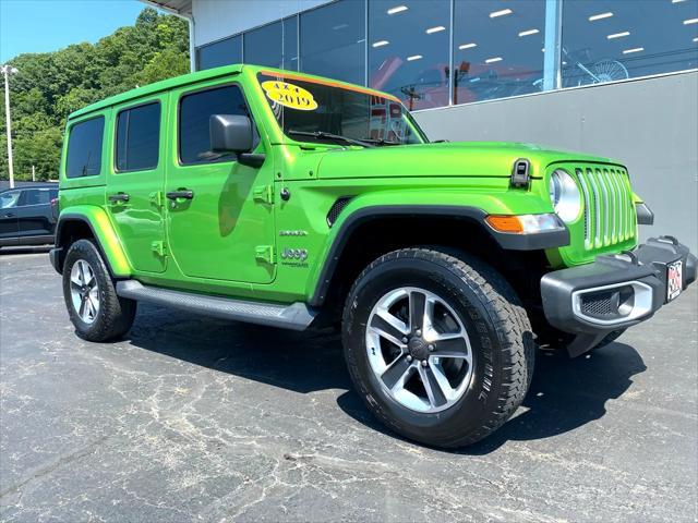 used 2019 Jeep Wrangler Unlimited car, priced at $27,595