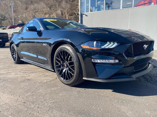 used 2021 Ford Mustang car, priced at $33,995