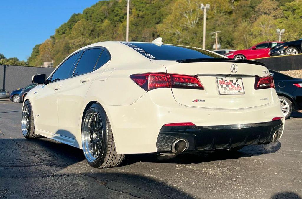 used 2018 Acura TLX car, priced at $17,995