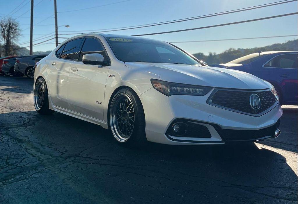 used 2018 Acura TLX car, priced at $17,995