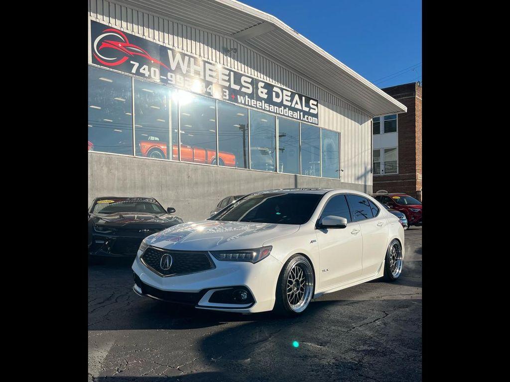used 2018 Acura TLX car, priced at $18,595