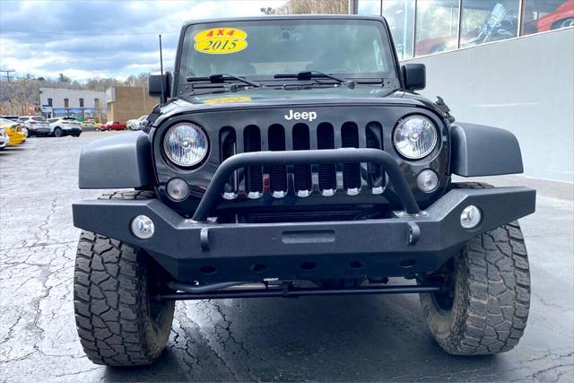 used 2015 Jeep Wrangler Unlimited car, priced at $18,790