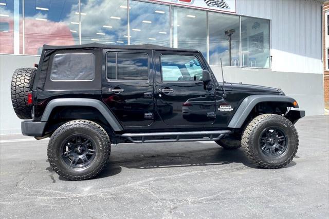 used 2015 Jeep Wrangler Unlimited car, priced at $18,790