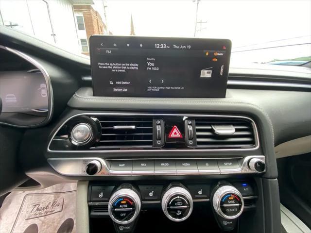used 2023 Genesis G70 car, priced at $29,995