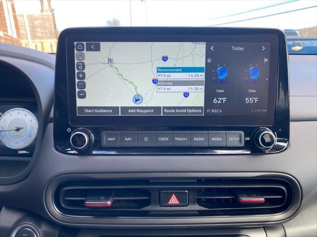 used 2022 Hyundai Kona car, priced at $24,150