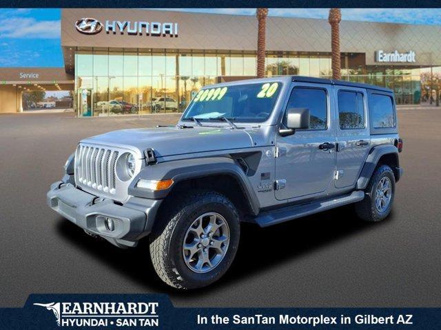used 2020 Jeep Wrangler Unlimited car, priced at $27,999
