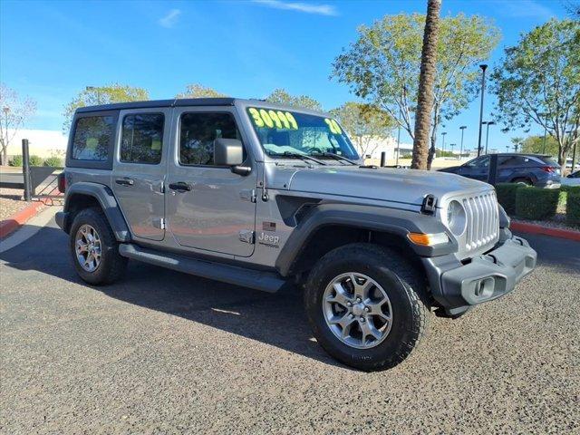 used 2020 Jeep Wrangler Unlimited car, priced at $27,999