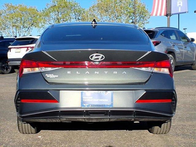 used 2024 Hyundai Elantra car, priced at $18,999