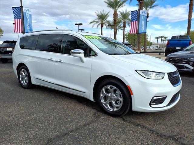 used 2021 Chrysler Pacifica Hybrid car, priced at $26,199