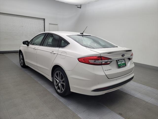 used 2017 Ford Fusion car, priced at $14,195