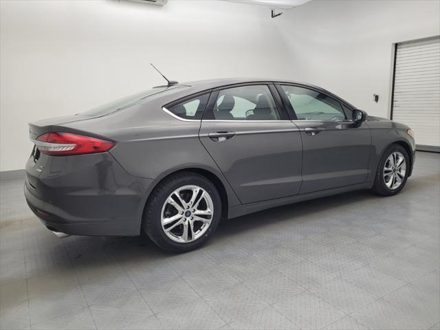 used 2018 Ford Fusion car, priced at $16,695