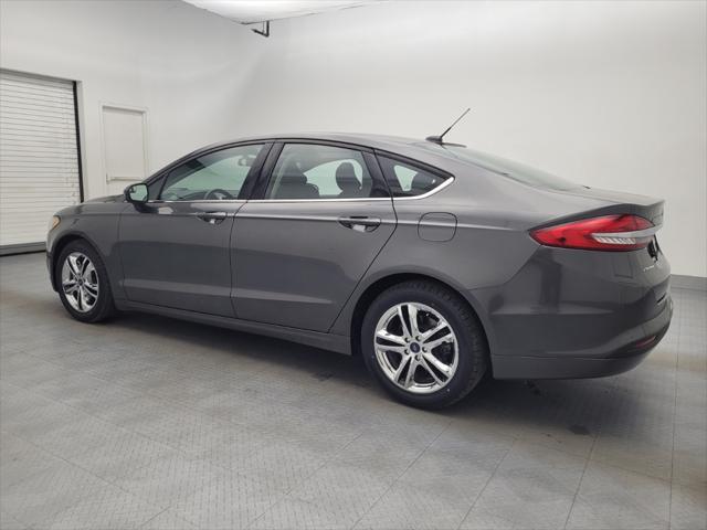 used 2018 Ford Fusion car, priced at $16,695