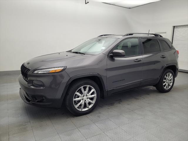 used 2018 Jeep Cherokee car, priced at $15,695