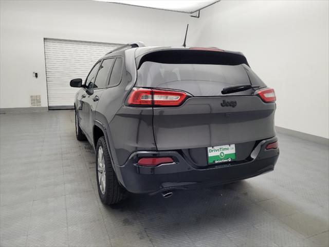 used 2018 Jeep Cherokee car, priced at $15,695