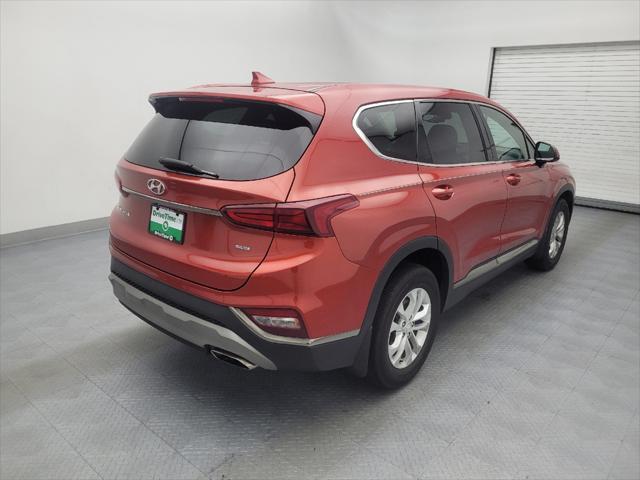 used 2019 Hyundai Santa Fe car, priced at $19,195