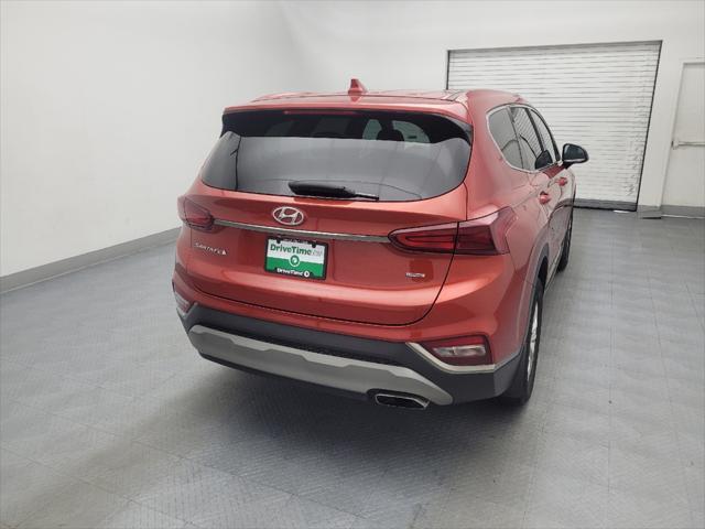 used 2019 Hyundai Santa Fe car, priced at $19,195