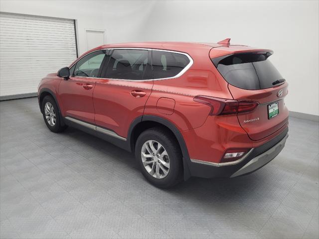 used 2019 Hyundai Santa Fe car, priced at $19,195