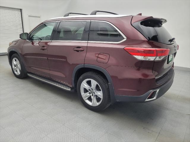 used 2017 Toyota Highlander car, priced at $25,195