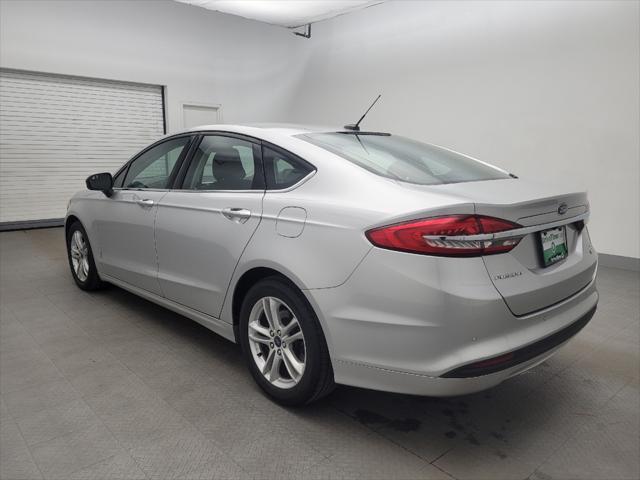 used 2018 Ford Fusion car, priced at $15,395