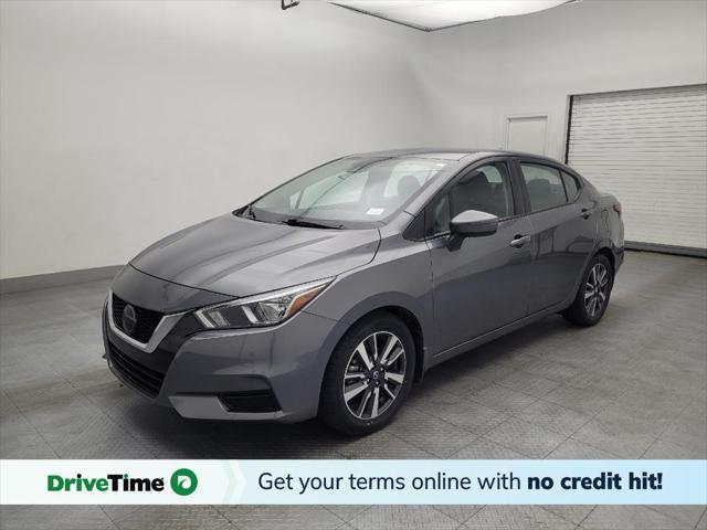 used 2021 Nissan Versa car, priced at $16,895