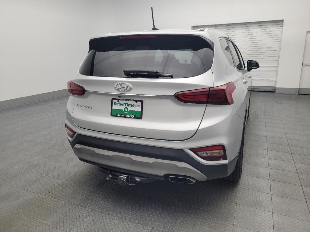 used 2019 Hyundai Santa Fe car, priced at $17,595