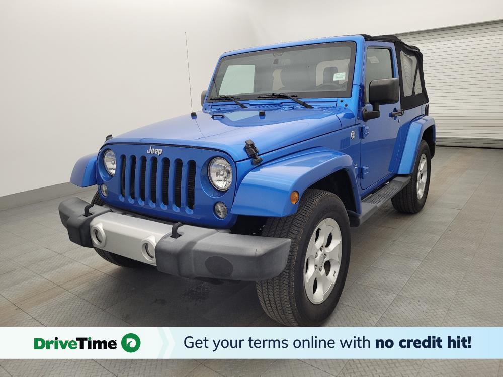 used 2015 Jeep Wrangler car, priced at $20,095