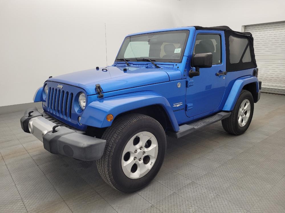 used 2015 Jeep Wrangler car, priced at $20,095