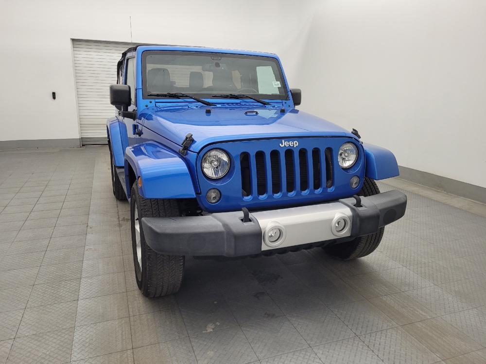 used 2015 Jeep Wrangler car, priced at $20,095