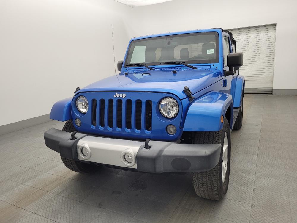 used 2015 Jeep Wrangler car, priced at $20,095