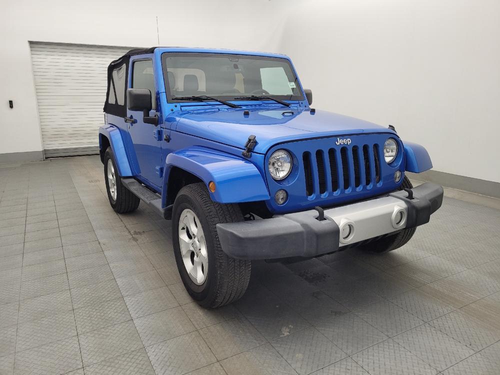 used 2015 Jeep Wrangler car, priced at $20,095