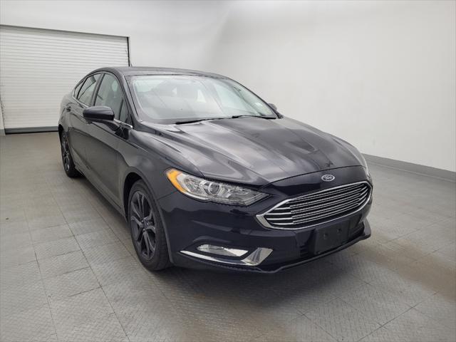 used 2018 Ford Fusion car, priced at $17,295