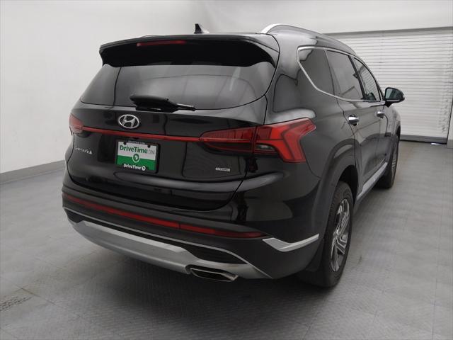 used 2022 Hyundai Santa Fe car, priced at $26,195