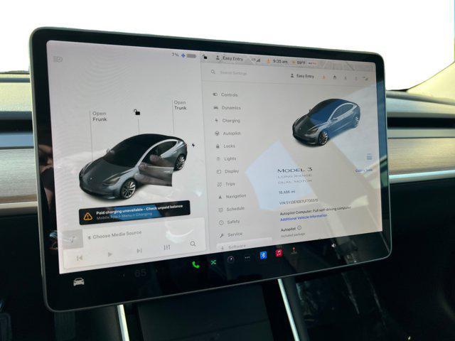 used 2020 Tesla Model 3 car, priced at $27,288