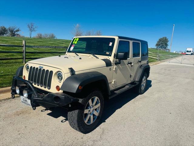 used 2012 Jeep Wrangler Unlimited car, priced at $16,950