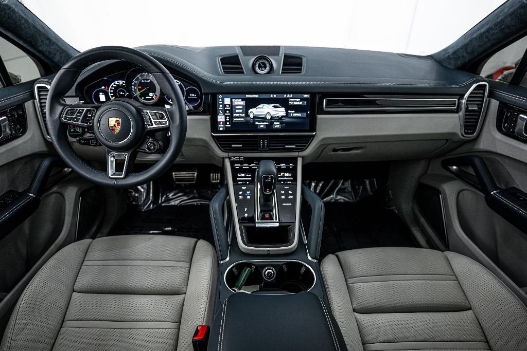 used 2021 Porsche Cayenne E-Hybrid Coupe car, priced at $125,000