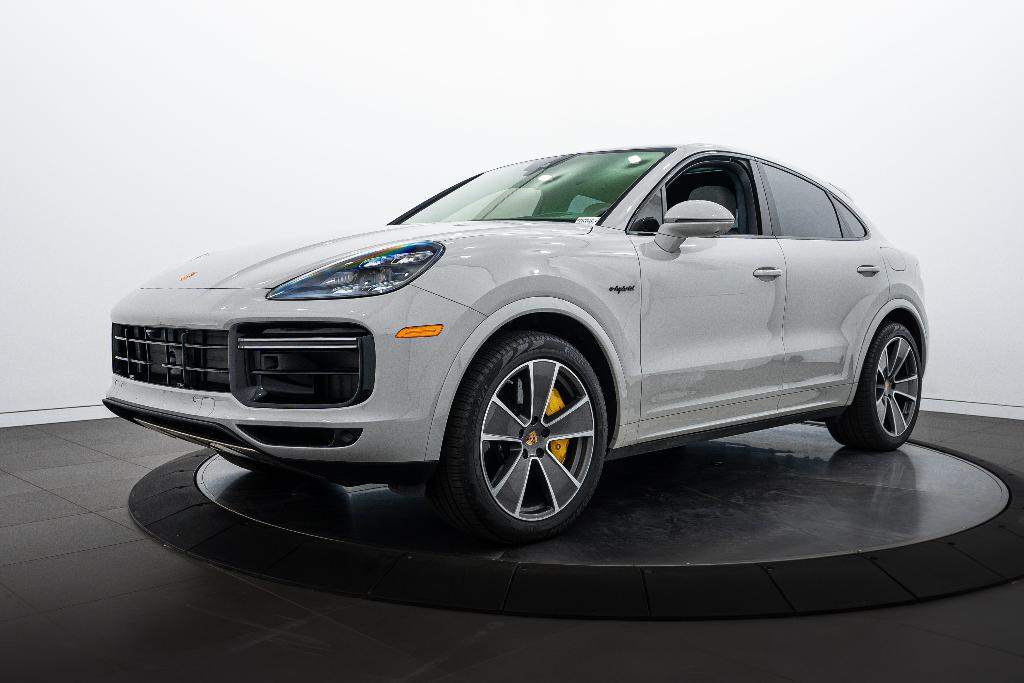 used 2021 Porsche Cayenne E-Hybrid Coupe car, priced at $125,000