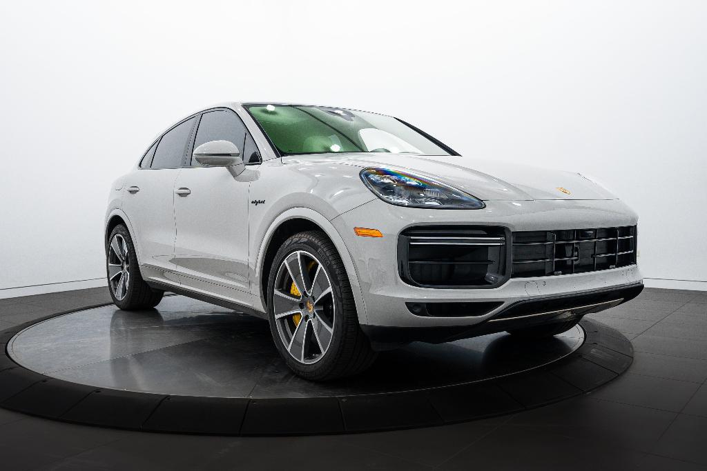 used 2021 Porsche Cayenne E-Hybrid Coupe car, priced at $125,000